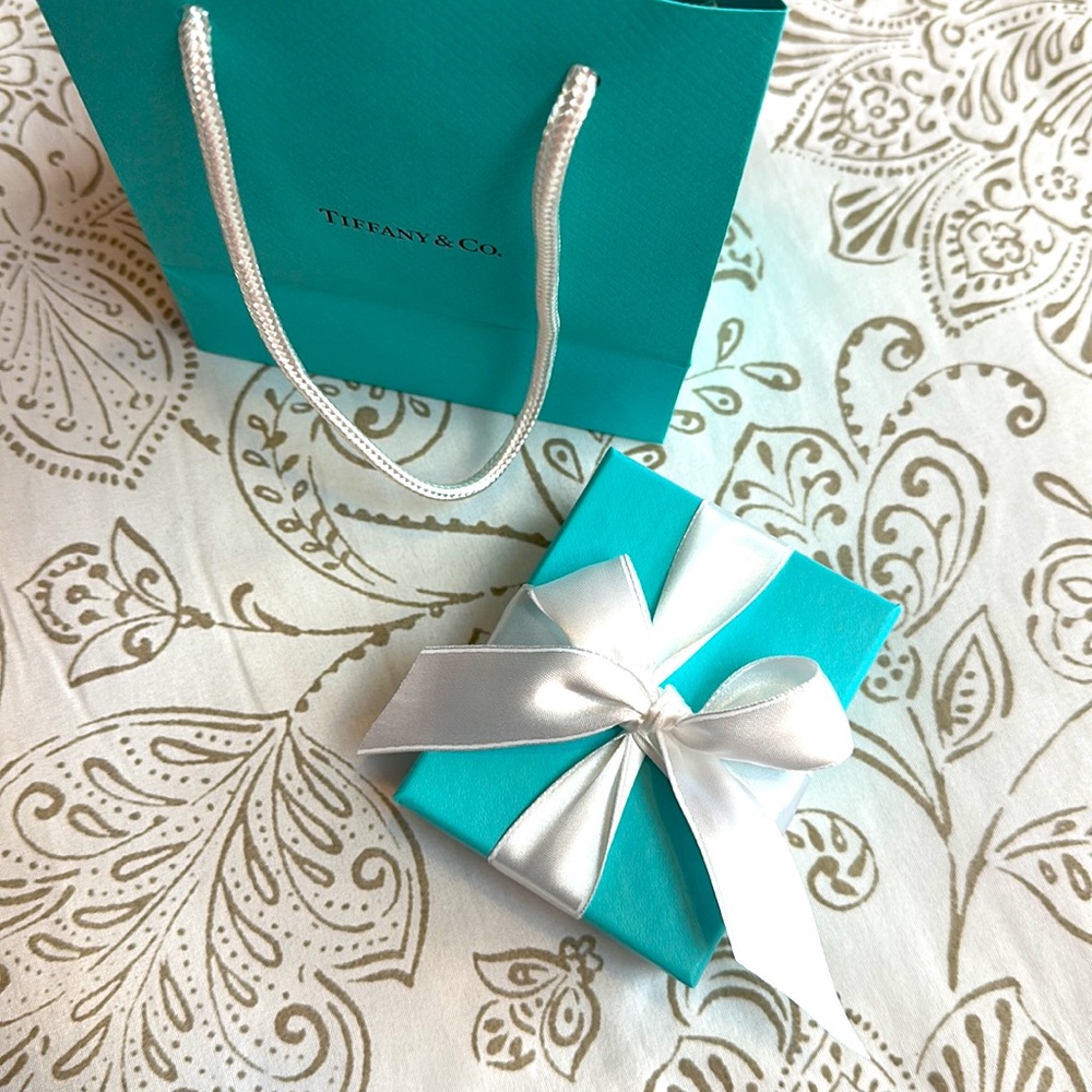 Brand New Tiffany and Co. Bag, Box, Pouch, and Ribbon🩵
